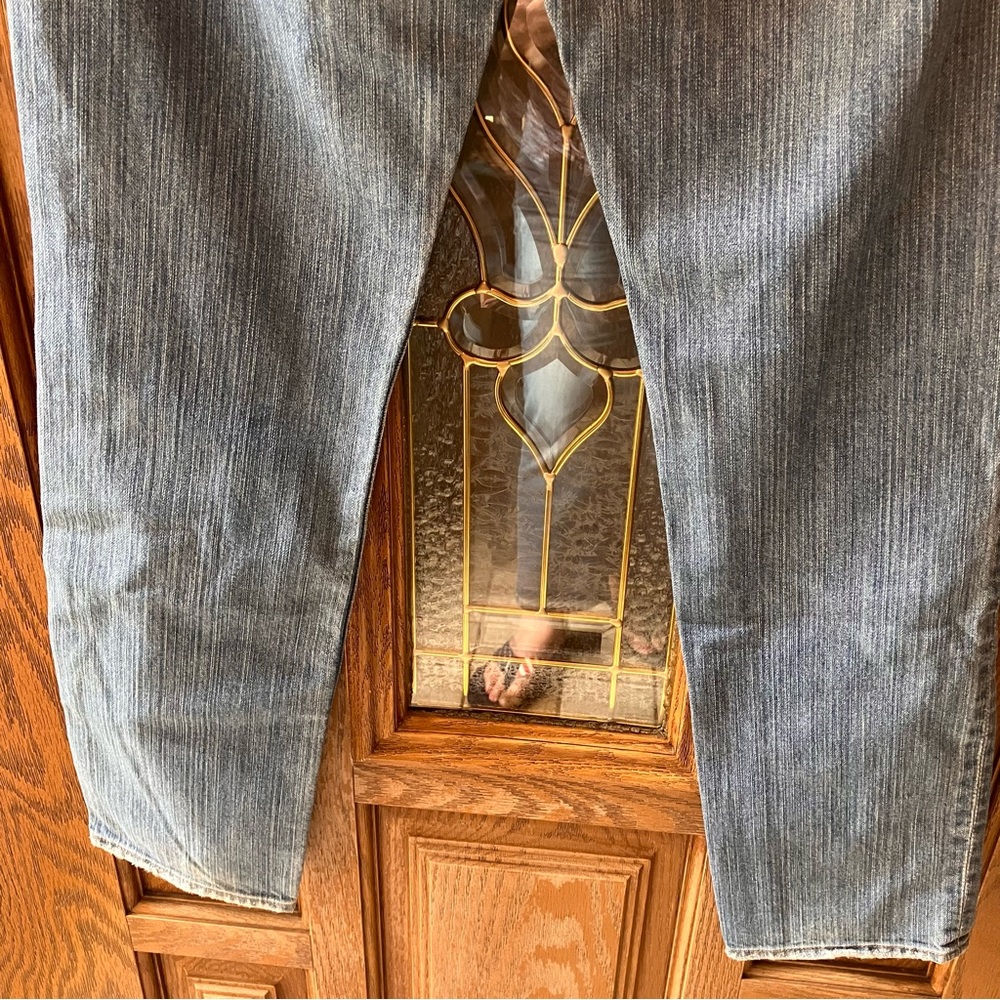Old Navy The Diva Blue Low Rise Distressed Skinny Jeans size 4 - Picture 13 of 16